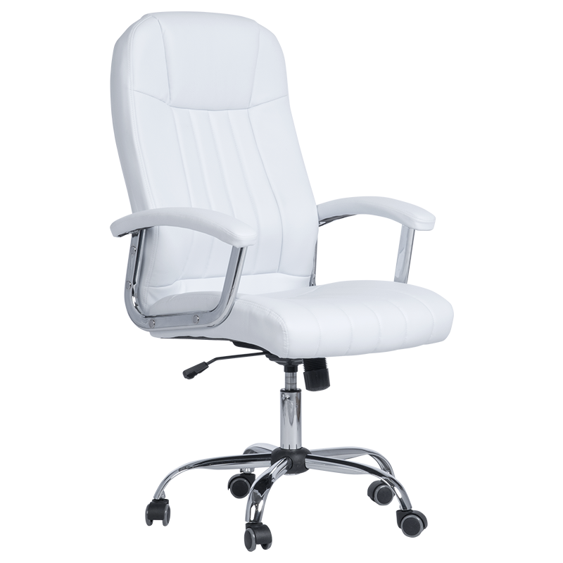prezidentski-ofis-stol-carmen-6181-bjal-1 Президентски офис стол Carmen 6181 - бял - Image 1