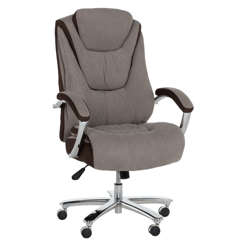 prezidentski-ofis-stol-carmen-6201-kafjav Президентски офис стол Carmen 6201 - кафяв - Image 1