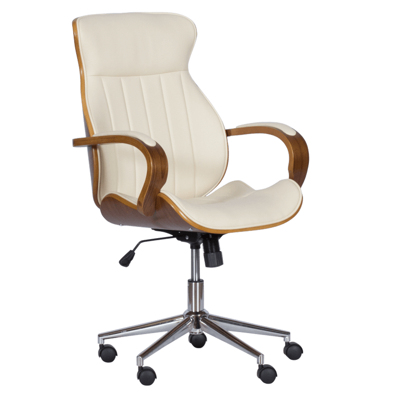 prezidentski-ofis-stol-carmen-6402-oreh-krem Президентски офис стол Carmen 6402 - орех-крем - Image 1