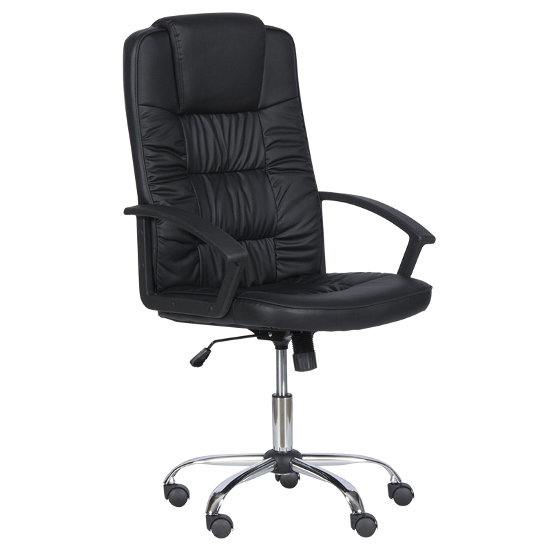 prezidentski-ofis-stol-carmen-6681-2-cheren Президентски офис стол Carmen 6681-2 - черен - Image 1