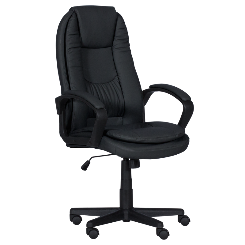 prezidentski-ofis-stol-carmen-6682-1-cheren Президентски офис стол Carmen 6682-1 - черен - Image 1
