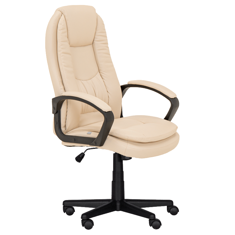 prezidentski-ofis-stol-carmen-6682-1-krem Президентски офис стол Carmen 6682-1 - крем - Image 1