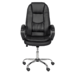 Президентски офис стол Carmen 6682-1 LUX - черен - Image 2