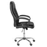 Президентски офис стол Carmen 6682-1 LUX - черен - Image 4