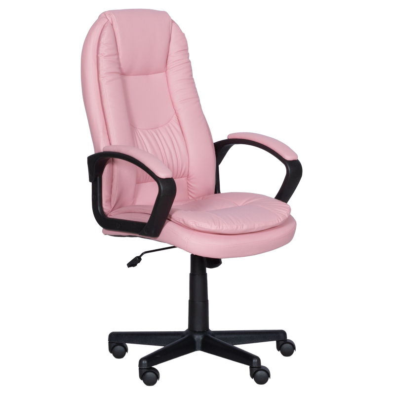 prezidentski-ofis-stol-carmen-6682-1-rozov Президентски офис стол Carmen 6682-1 - розов - Image 1