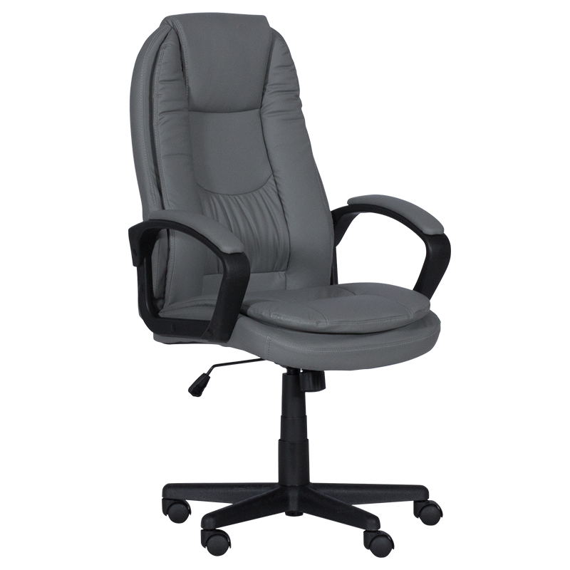 prezidentski-ofis-stol-carmen-6682-1-siv Президентски офис стол Carmen 6682-1 - сив - Image 1