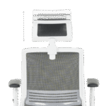 Президентски офис стол Carmen 7523-1 - черен - Image 8