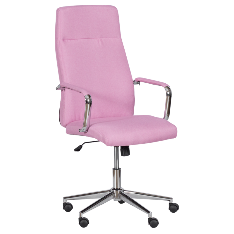 prezidentski-ofis-stol-carmen-7529-1-rozov Президентски офис стол Carmen 7529-1 - розов - Image 1