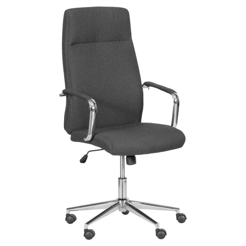 prezidentski-ofis-stol-carmen-7529-1-siv Президентски офис стол Carmen 7529-1 - сив - Image 1
