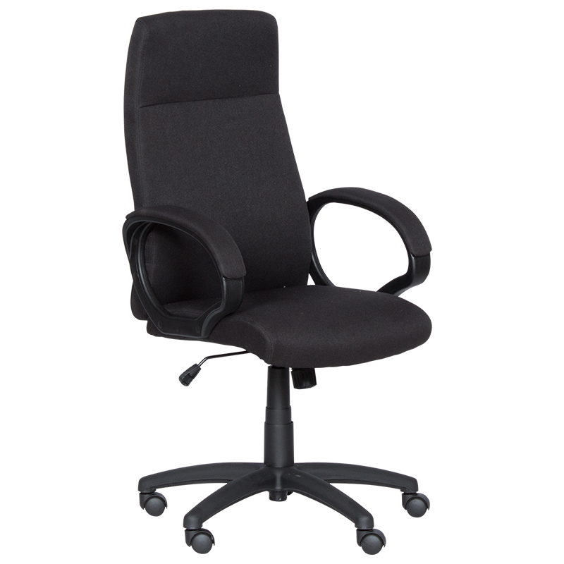 prezidentski-ofis-stol-carmen-7538-cheren Президентски офис стол Carmen 7538 - черен - Image 1
