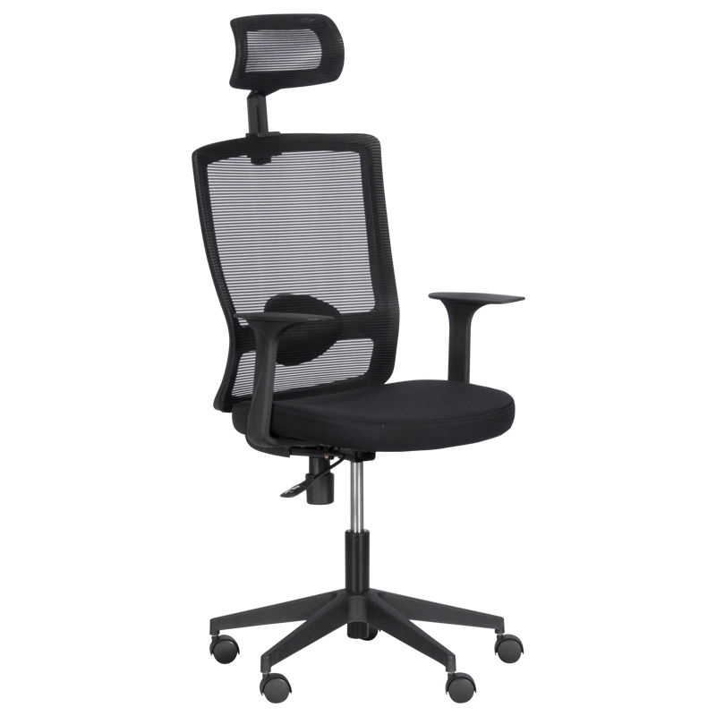 prezidentski-ofis-stol-carmen-7548-cheren Президентски офис стол Carmen 7548 - черен - Image 1