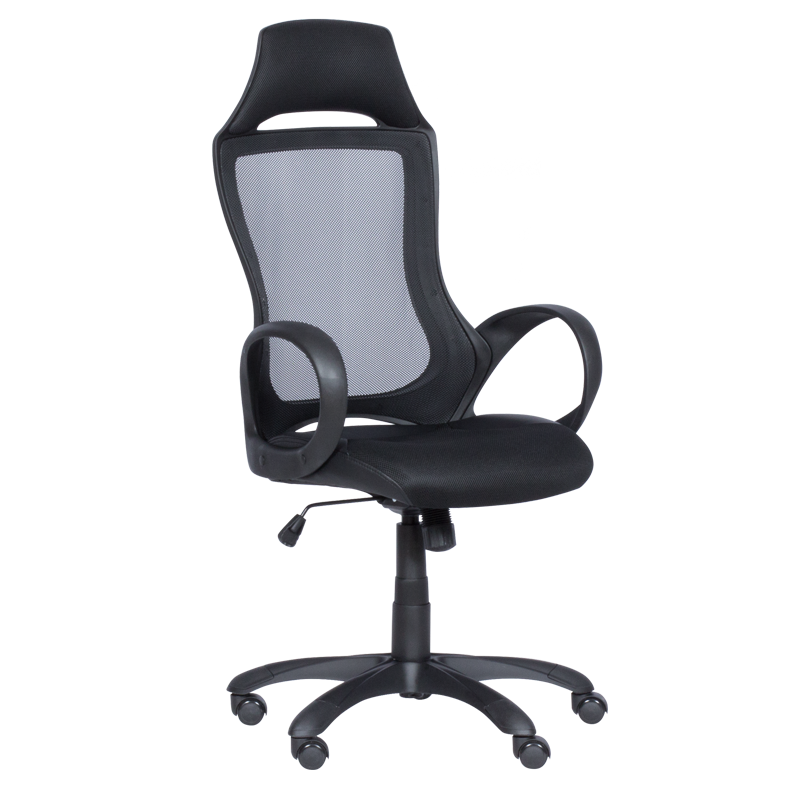prezidentski-ofis-stol-carmen-7578-cheren Президентски офис стол Carmen 7578 - черен - Image 1