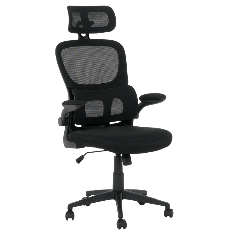 prezidentski-ofis-stol-carmen-7585-cheren Президентски офис стол Carmen 7585 - черен - Image 1