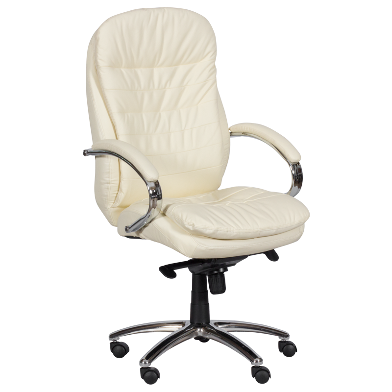 prezidentski-ofis-stol-carmen-8113-1-krem Президентски офис стол Carmen 8113-1 - крем - Image 1