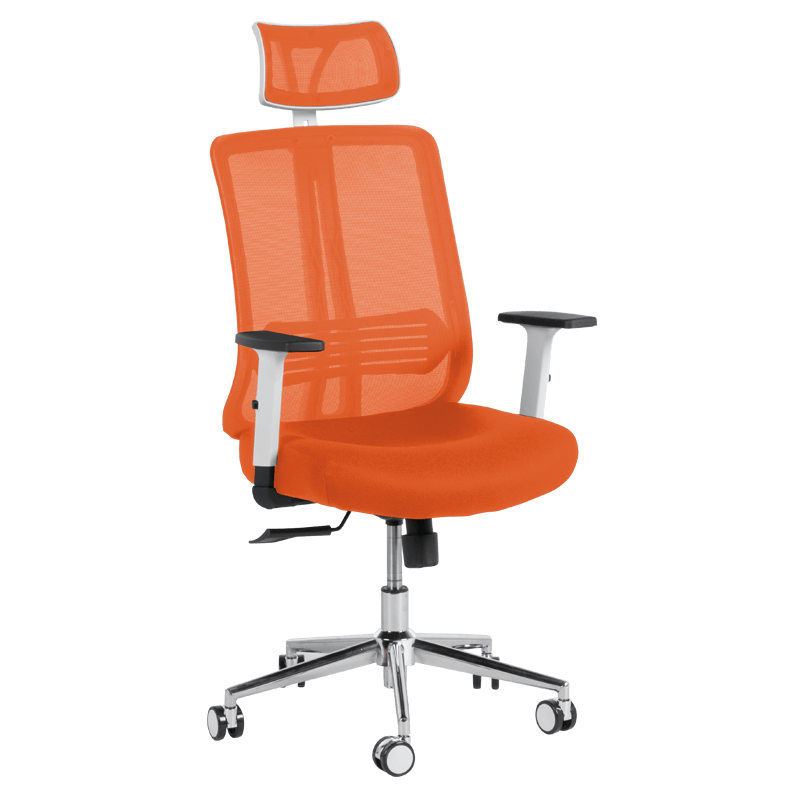 prezidentski-ofis-stol-lorena-lux-oranjev Президентски офис стол LORENA LUX - оранжев - Image 1