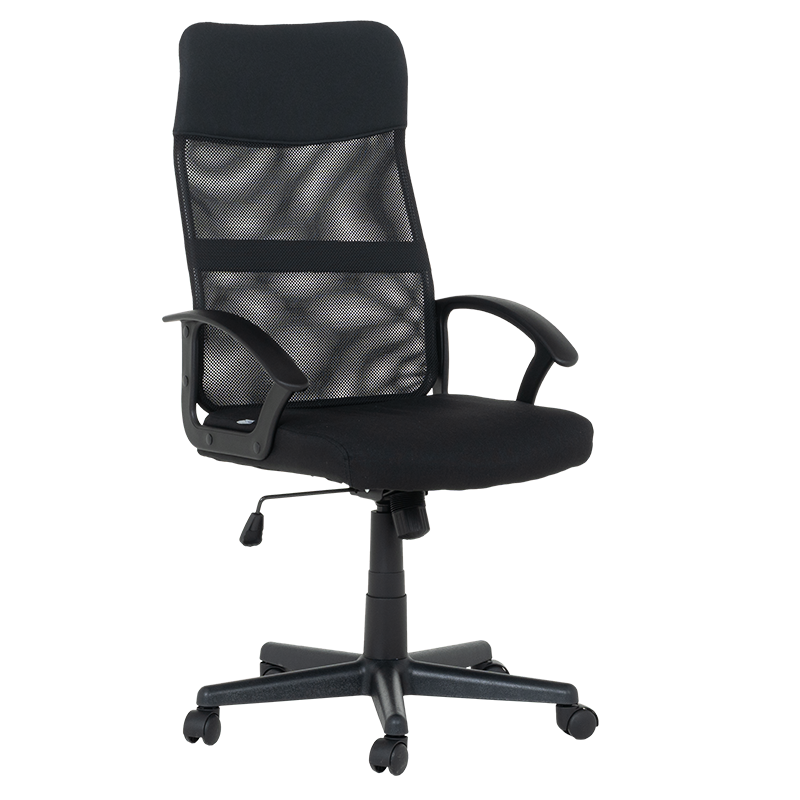 raboten-ofis-stol-carmen-6592-f-cheren Работен офис стол Carmen 6592 F - черен - Image 1