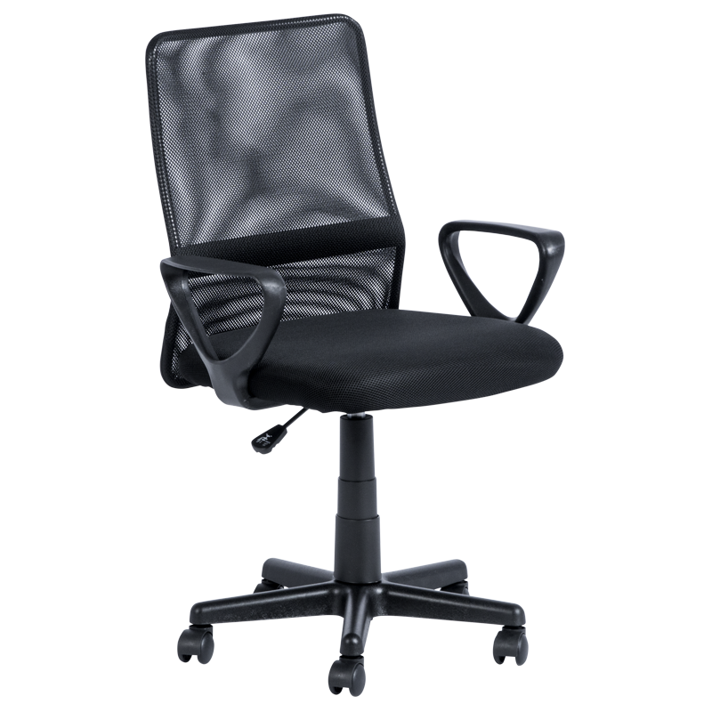 raboten-ofis-stol-carmen-7034-m-cheren Работен офис стол Carmen 7034 М - черен - Image 1