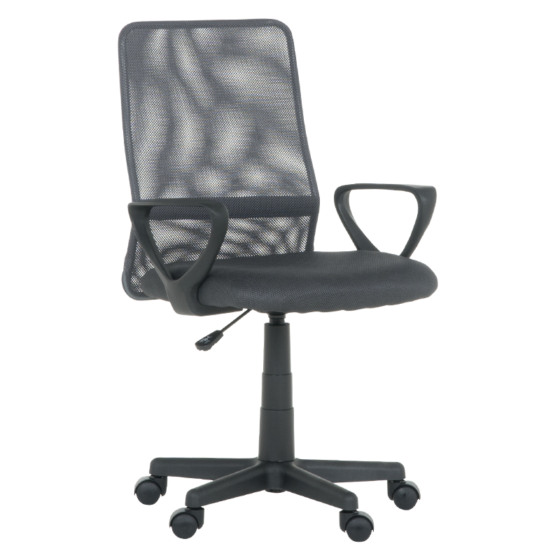 raboten-ofis-stol-carmen-7034-m-siv Работен офис стол Carmen 7034 М - сив - Image 1