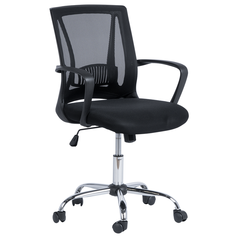 raboten-ofis-stol-carmen-7040-cheren Работен офис стол Carmen 7040 - черен - Image 1