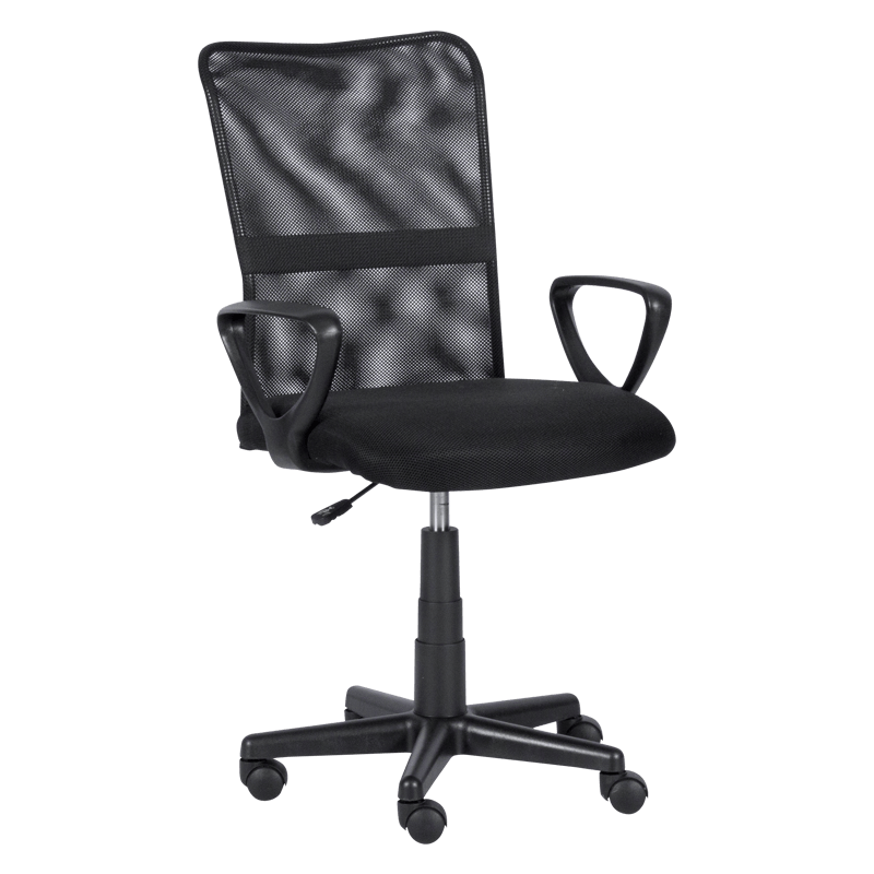 raboten-ofis-stol-carmen-7057-cheren Работен офис стол Carmen 7057 - черен - Image 1