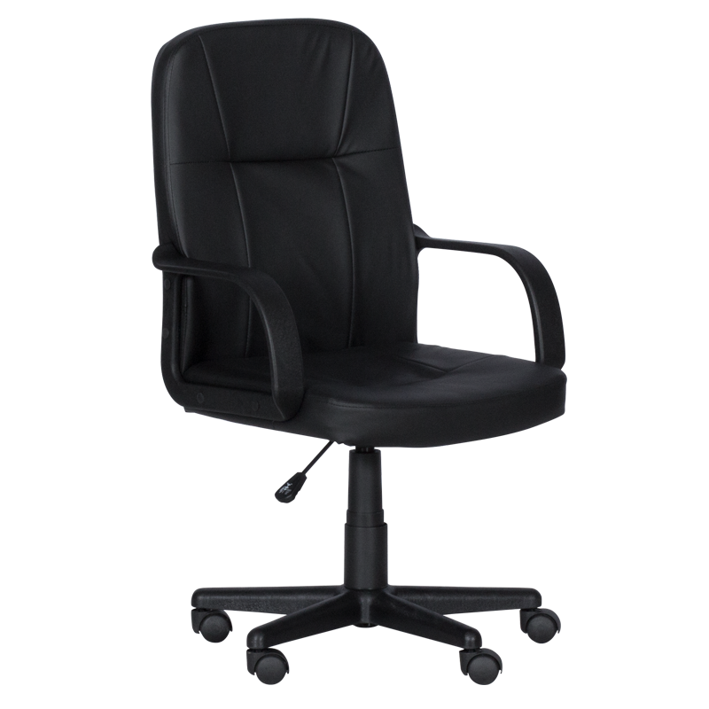 raboten-ofis-stol-carmen-7060-m-cheren Работен офис стол Carmen 7060 M - черен - Image 1