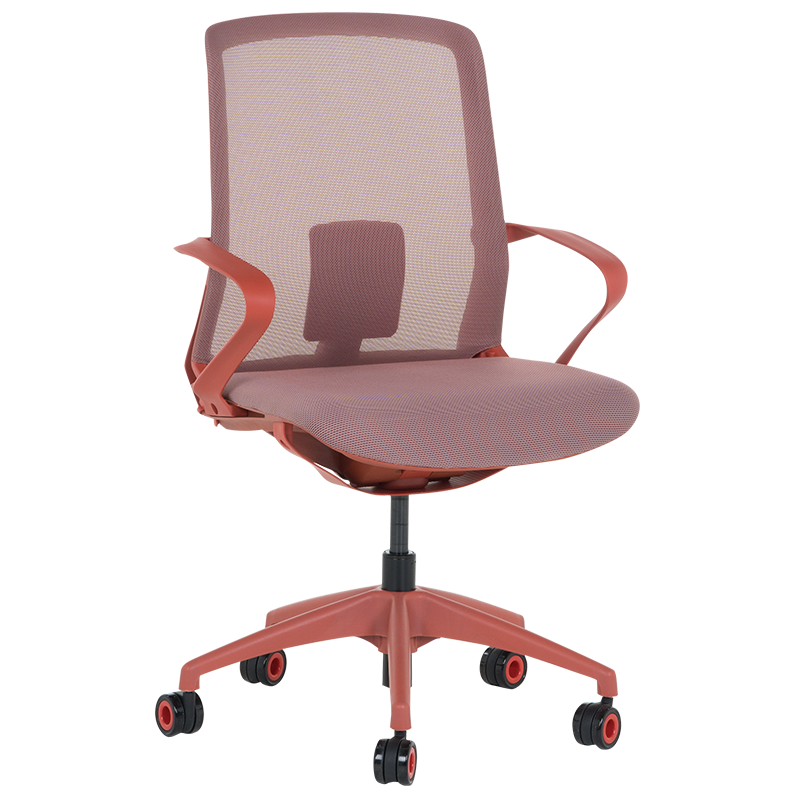 raboten-ofis-stol-carmen-7061-cherven Работен офис стол Carmen 7061 - червен - Image 1