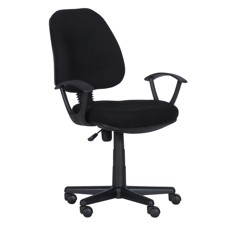 raboten-ofis-stol-carmen-7068-cheren Работен офис стол Carmen 7068 - черен - Image 1