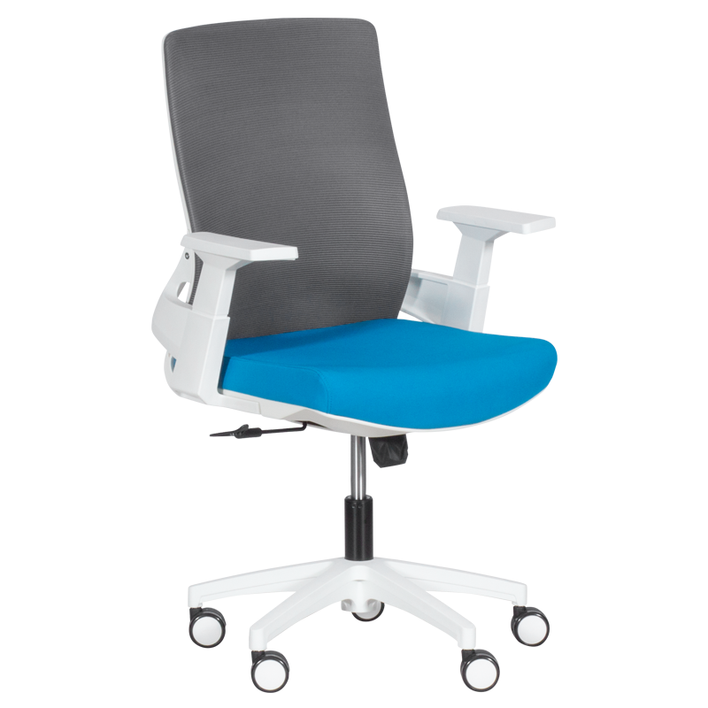 raboten-ofis-stol-carmen-7547-sin Работен офис стол Carmen 7547 - син-сив - Image 1