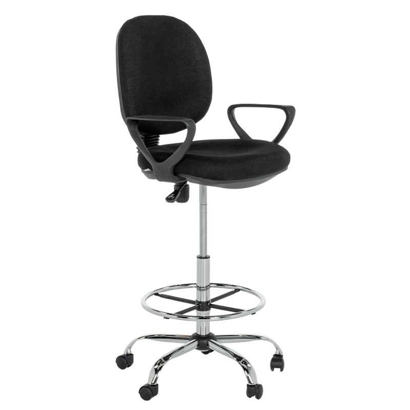 raboten-ofis-stol-carmen-7551-2-cheren Работен офис стол Carmen 7551-2 - черен - Image 1