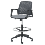 Работен офис стол Carmen 7556 - сив - Image 3
