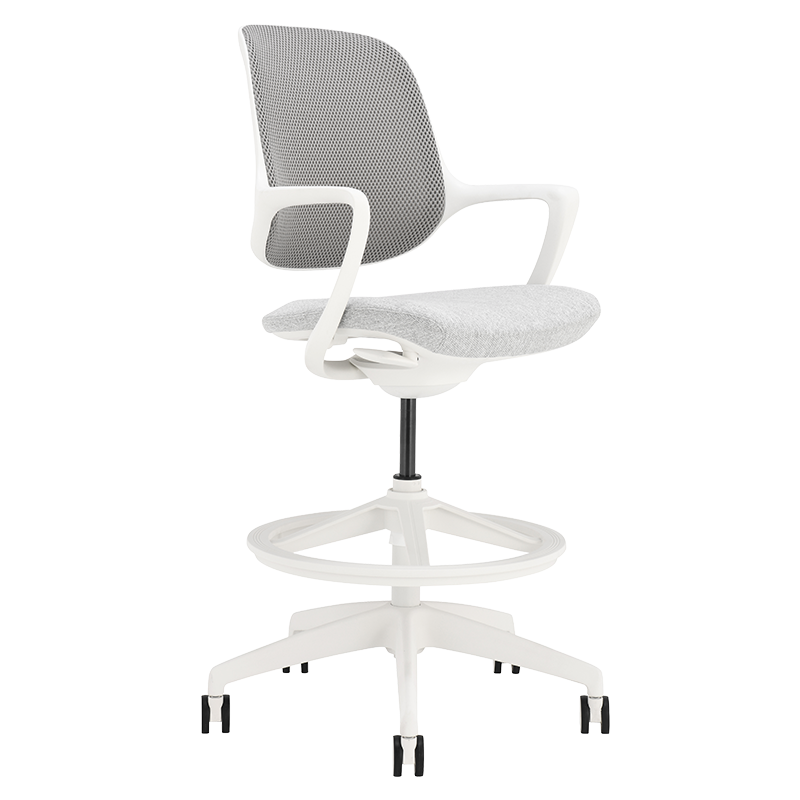 raboten-ofis-stol-davos-siv Работен офис стол DAVOS - сив - Image 1