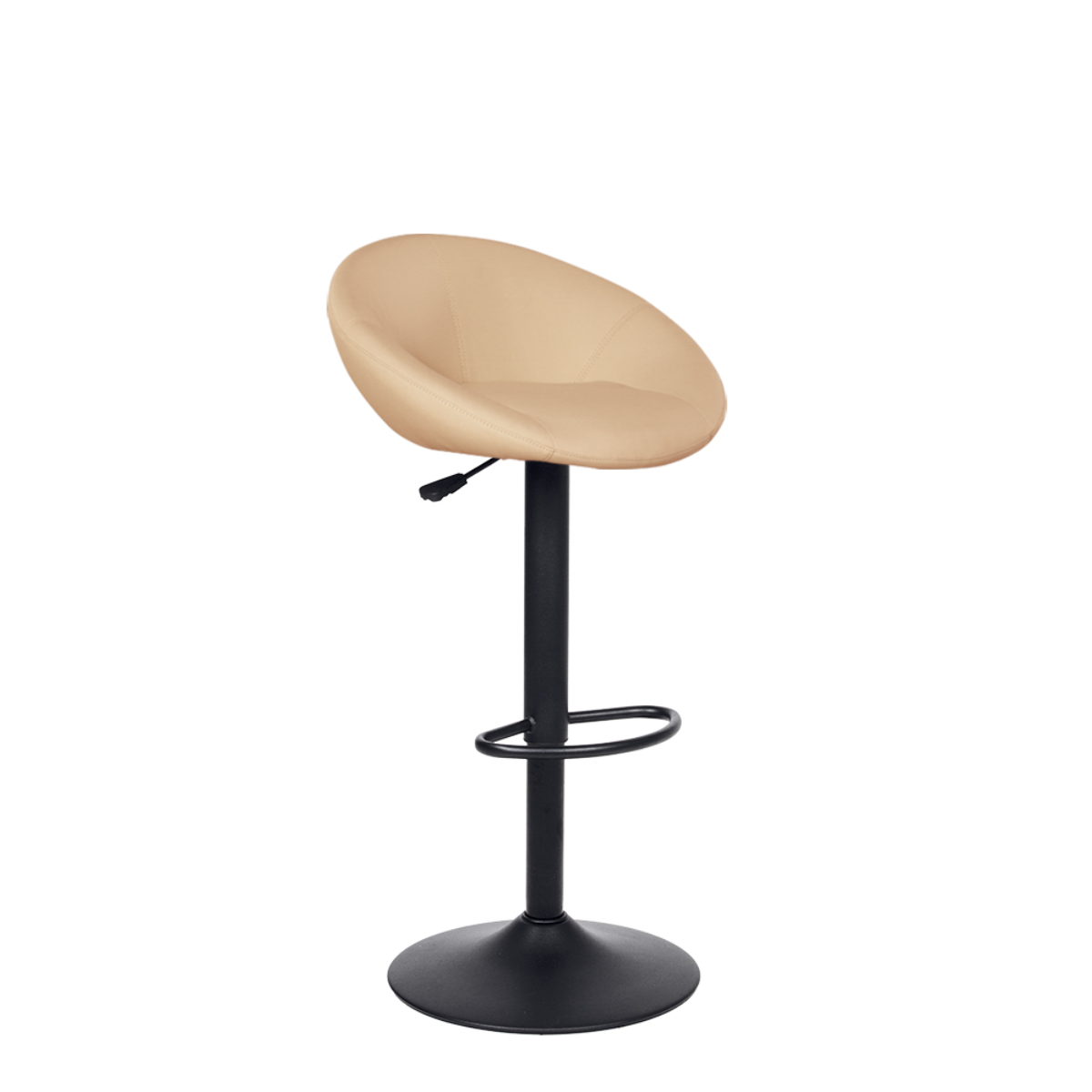 rose-lux-black-hocker Rose Lux Black Hocker - Image 1