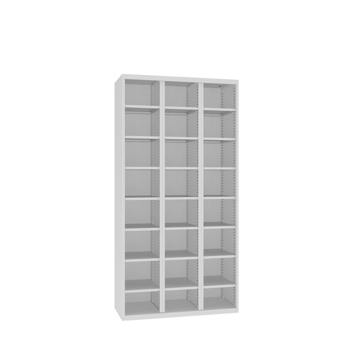 sbmk2-7035-l-profile-open Метален шкаф SBMK 2 - Image 1
