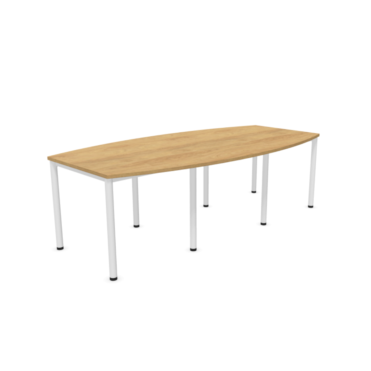 t2_2400_RD_nowy_styl-easy_space-kese097ww001 Easy Space конферентна маса Barrel T2 с кръгъл профил Ø50мм - Image 1